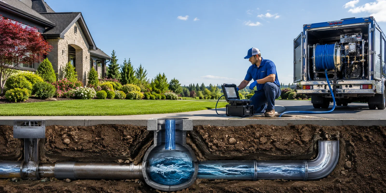 Drainage restoration information for Jackson Center, PA